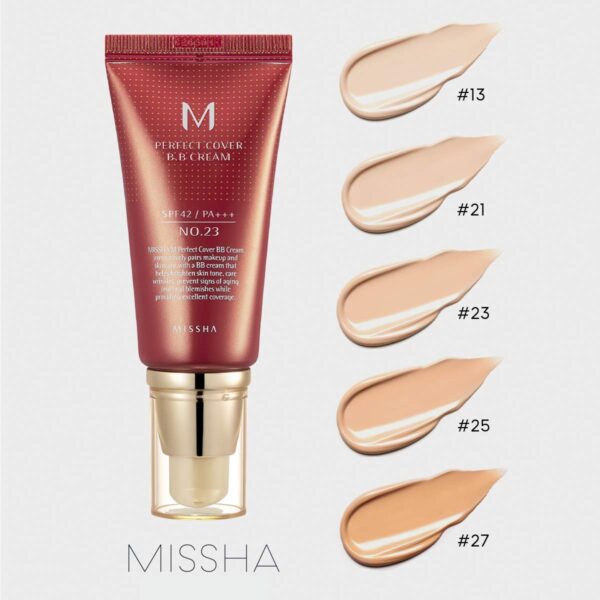 Missha - Perfect Cover BB Cream SPF 42 PA+++ - Imagen 2
