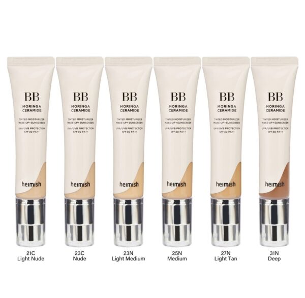 Heimish - Moringa Ceramide BB Cream SPF 30 PA++