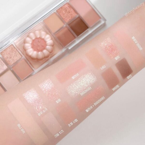 Peripera - All Take Mood Like Palette 03 Honey Brown (Yakgwa) - Imagen 4