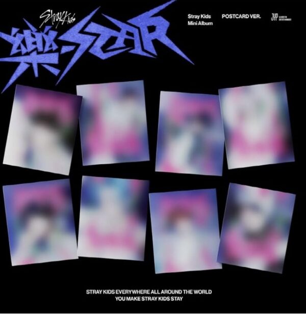 Stray Kids - [樂-STAR] (POSTCARD Ver.) (Random Ver.)