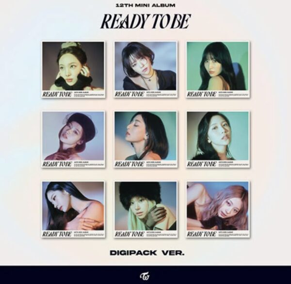 TWICE - 12TH MINI ALBUM [READY TO BE] (Digipack Ver.) (Random Ver.)