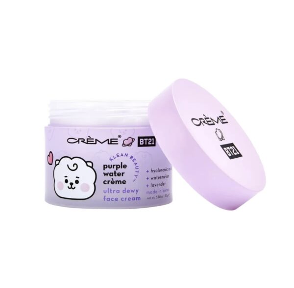 The Creme Shop BT21 BABY - RJ Purple Water Crème - Klean Beauty™️