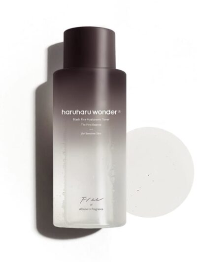 Haru Haru Wonder – Black Rice Hyaluronic Toner for Sensitive Skin