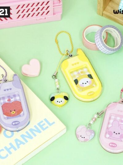 BT21 – Retro Phone Keyring