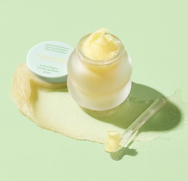 Tocobo - Lemon Sugar Scrub Lip Mask - Imagen 2