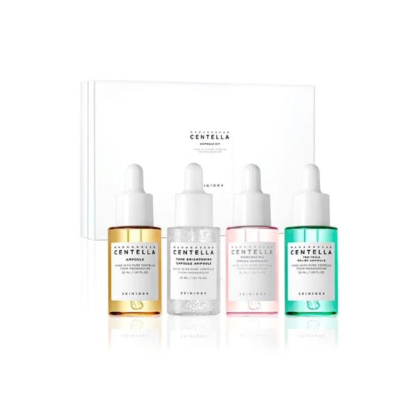 Skin1004 - Madagascar Centella Ampoule Kit | Kit de 4 minis