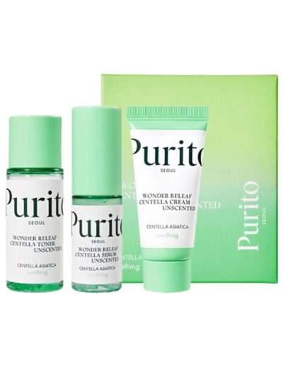 Purito SEOUL – Wonder Releaf Centella Mini Kit Unscented 3 pcs