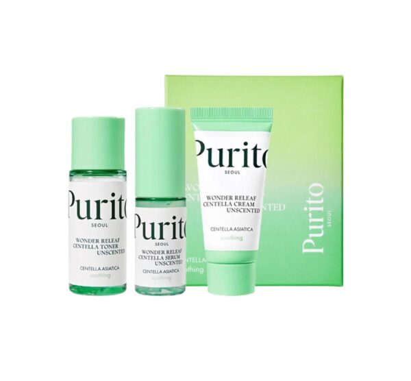 Purito SEOUL - Wonder Releaf Centella Mini Kit Unscented 3 pcs