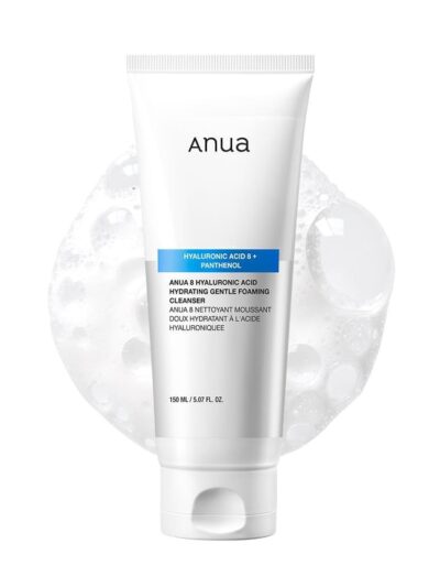 Anua – 8 Hyaluronic Acid Hydrating Gentle Foaming Cleanser | Suave e Hidratante