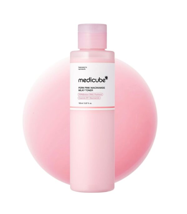 Medicube - PDRN Pink Niacinamide Milky Toner (Tónico lechoso para iluminar)