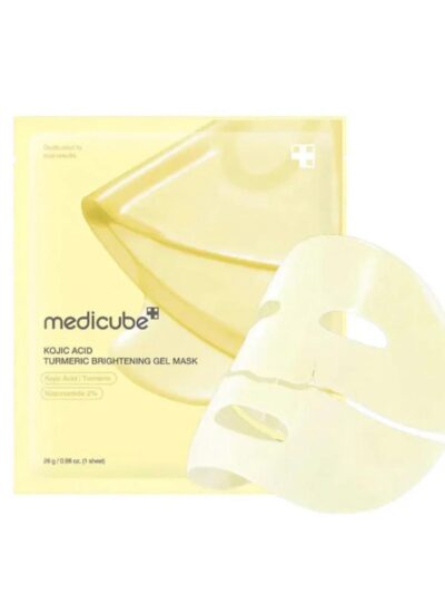 Medicube – Kojic Acid Turmeric Brightening Gel Mask (Mascarilla Facial Iluminadora)