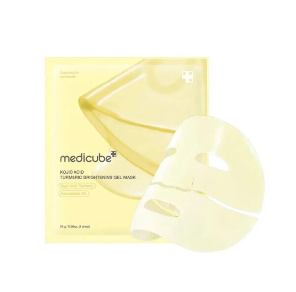 Medicube - Kojic Acid Turmeric Brightening Gel Mask (Mascarilla Facial Iluminadora)