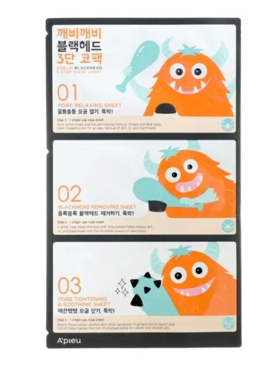 Apieu – Goblin Blackhead 3 Steps Nose (Elimina puntos negros