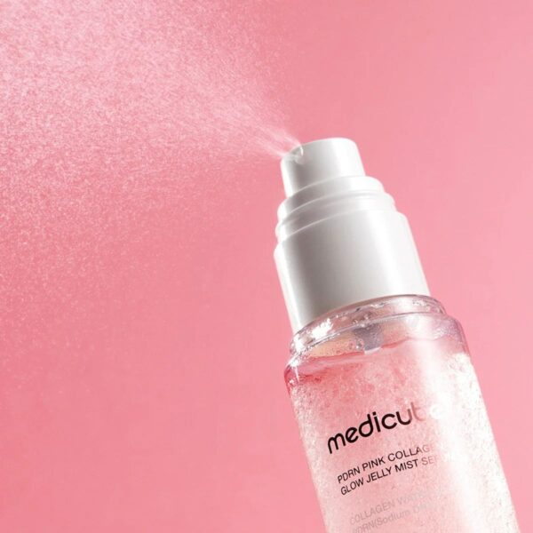 Medicube - PDRN Pink Collagen Glow Jelly Mist Serum - Imagen 2